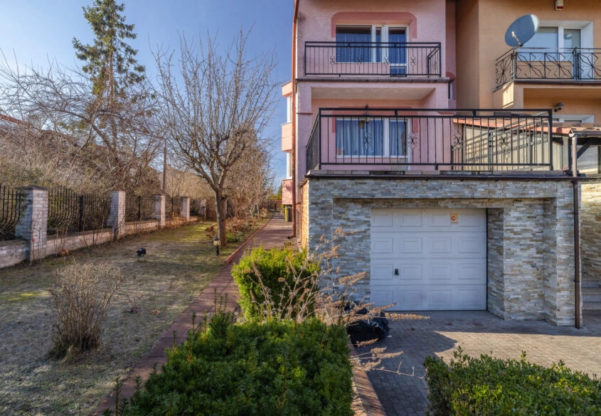 Dom szereg skrajny, działka 419m2, ul. Poziomkowa