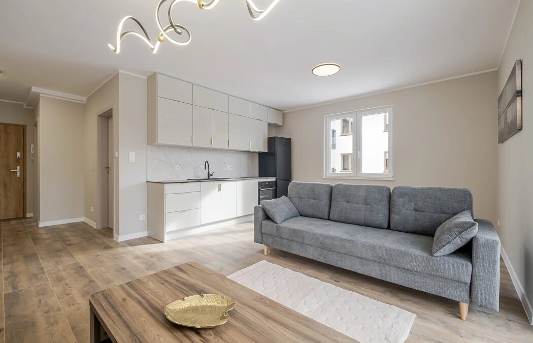 Świeżo wykończone mieszkanie