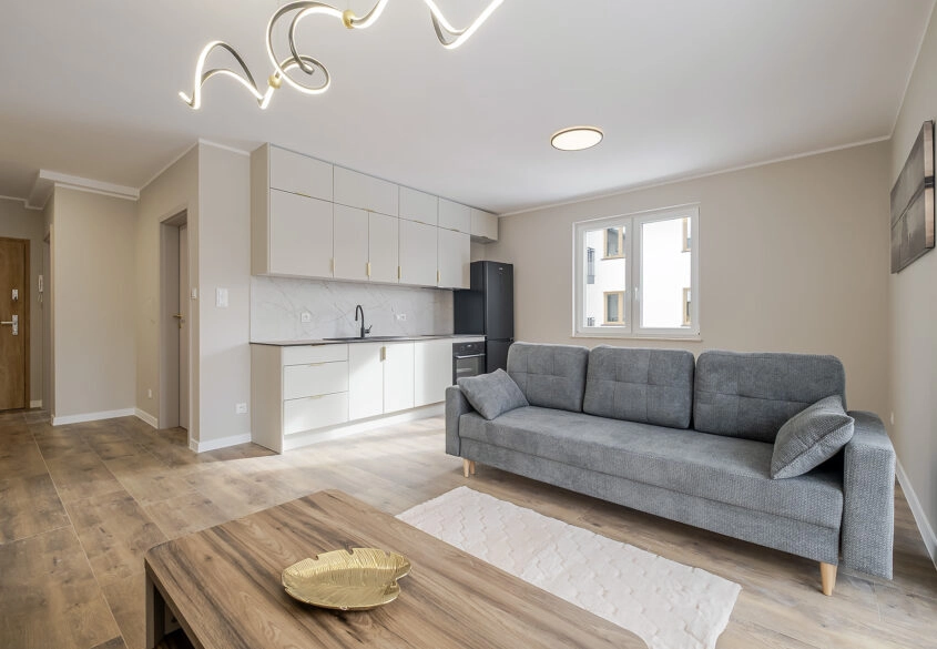 Świeżo wykończone mieszkanie