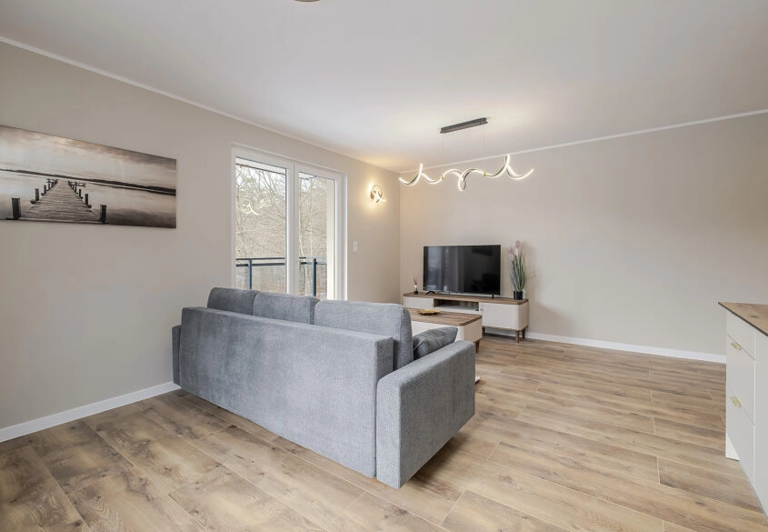 Świeżo wykończone mieszkanie