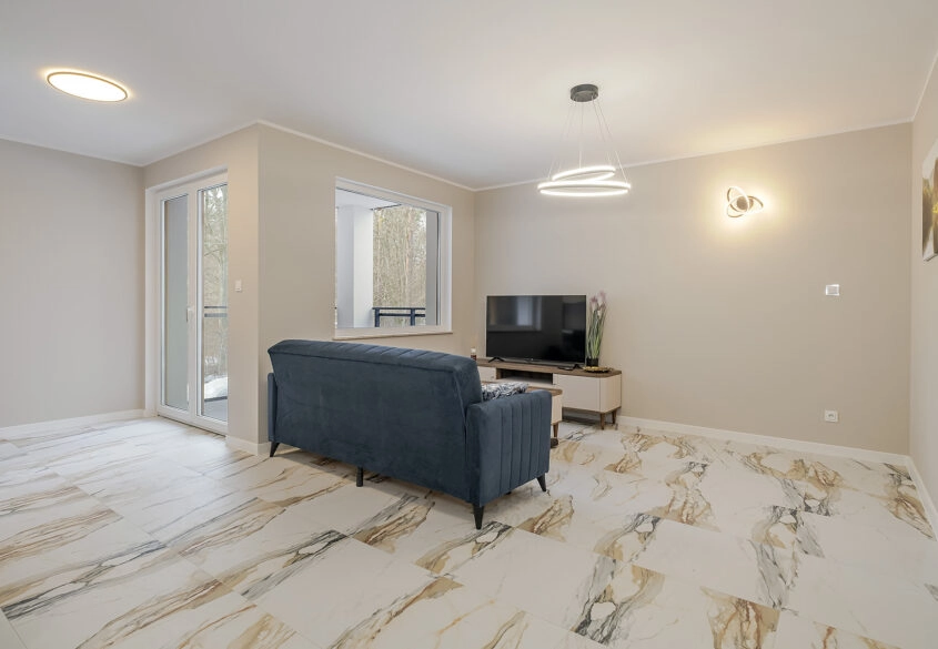 Świeżo wykończona kawalerka