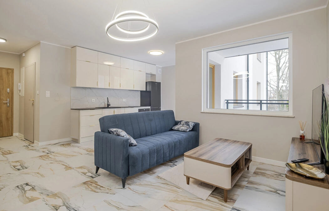 Świeżo wykończona kawalerka