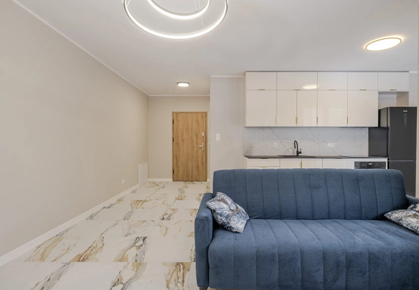 Świeżo wykończona kawalerka