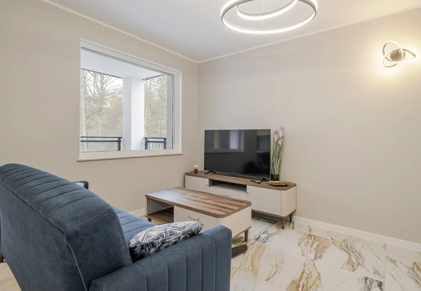 Świeżo wykończona kawalerka