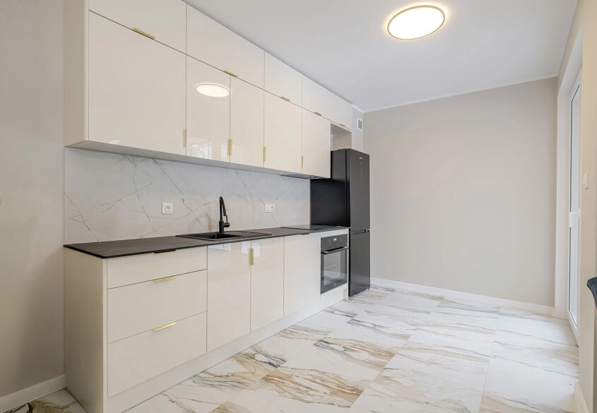 Świeżo wykończona kawalerka