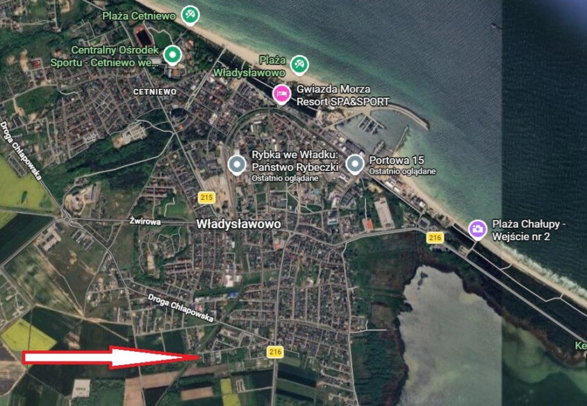 Kompleks 7 działek we Władysławowie