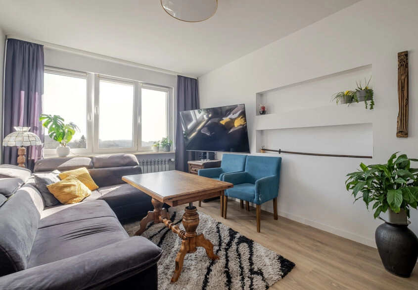 Mieszkanie z urokliwym widokiem