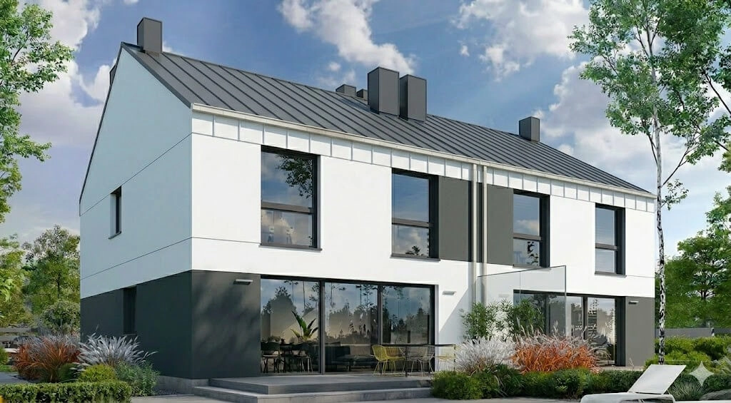 Piękny nowy 5 pokojowy dom 180m2 stan deweloperski