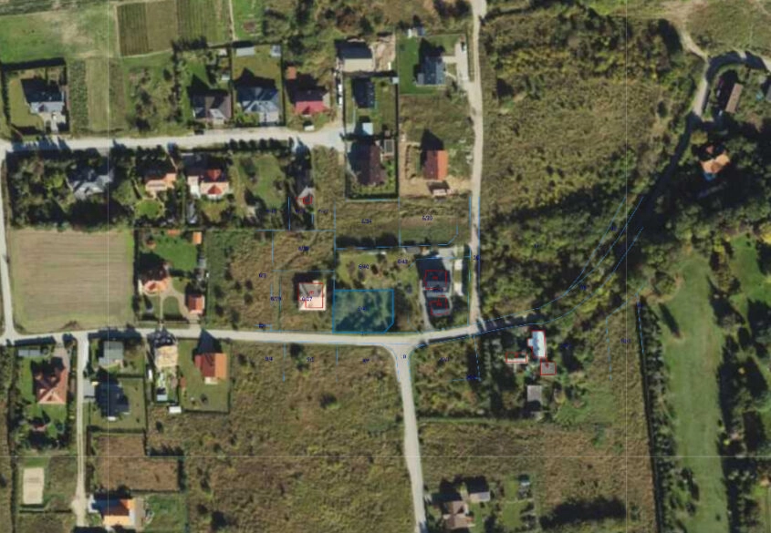 Działka 800m2 z pozwoleniem na budowę!