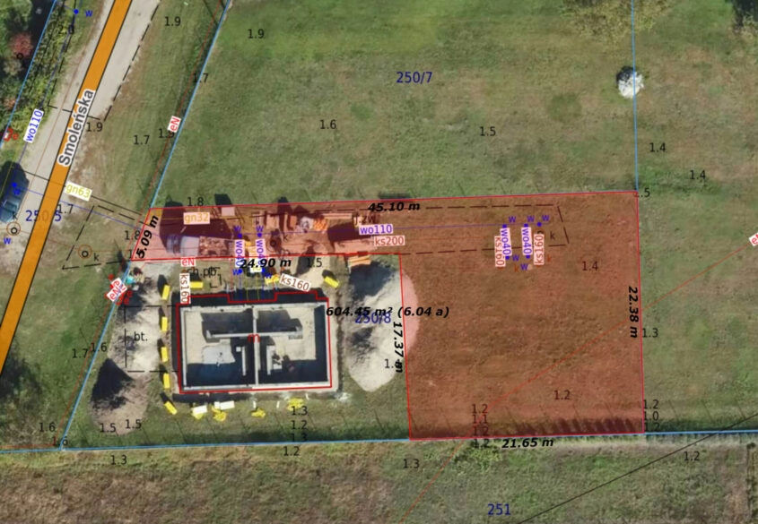 Działka Budowlana/ 4km Centrum/MEDIA/