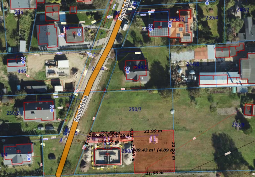 Działka Budowlana/ 4km Centrum/MEDIA/