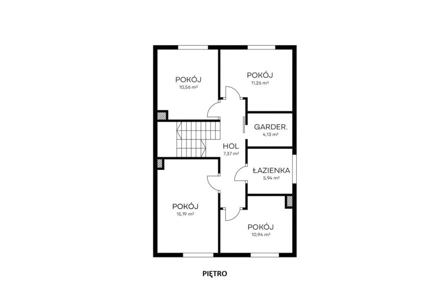 Piękny nowy 5 pokojowy dom 180m2 stan deweloperski
