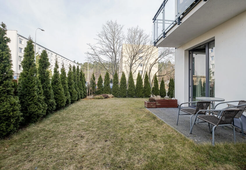 2 pokoje z dużym ogródkiem przy lesie | blisko TPK