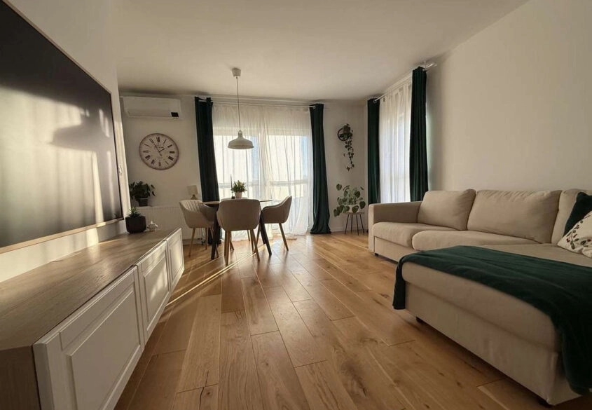 Nowoczesne 4-pokojowe z balkonem i garażem