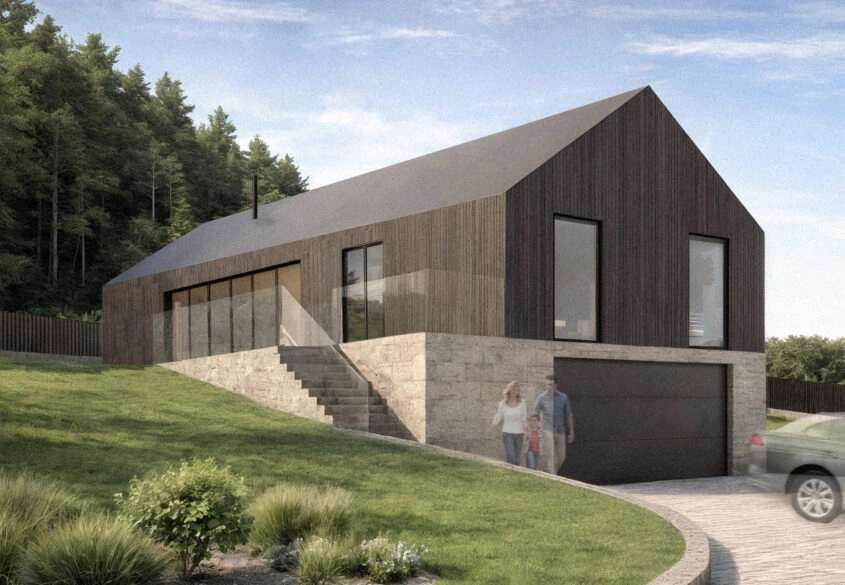 Furtka do lasu! | woda, prąd na działce | MPZP