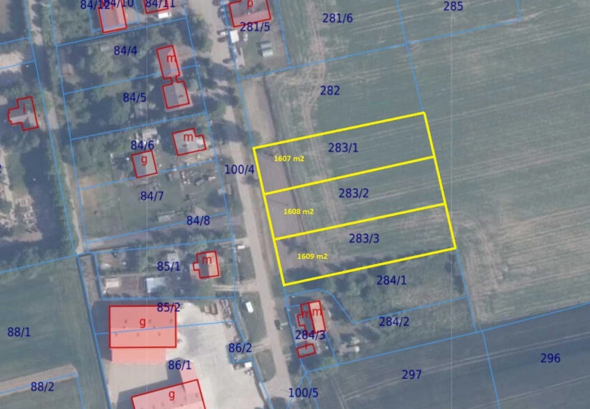 Na sprzedaż działki w miejscowości Lichnowy, WZ.