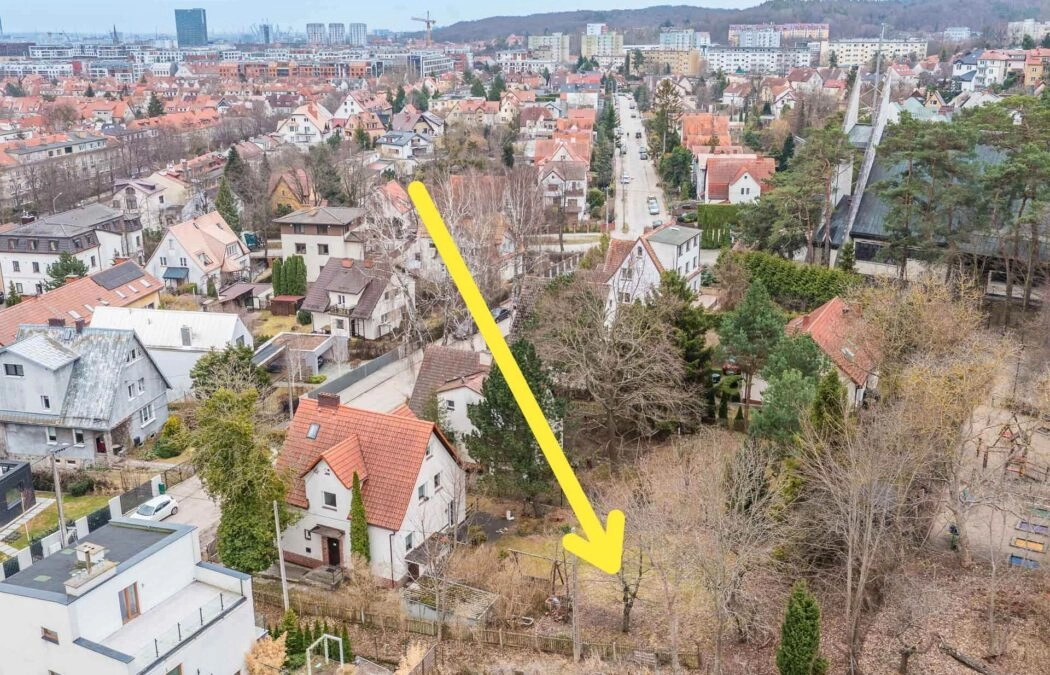 Strzyża, wyjątkowe miejsce, działka budowlana