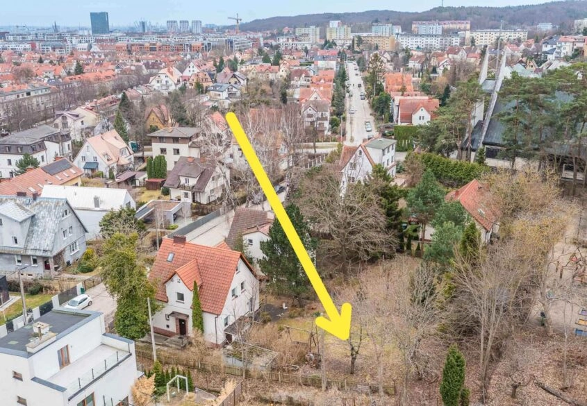 Strzyża, wyjątkowe miejsce, działka budowlana