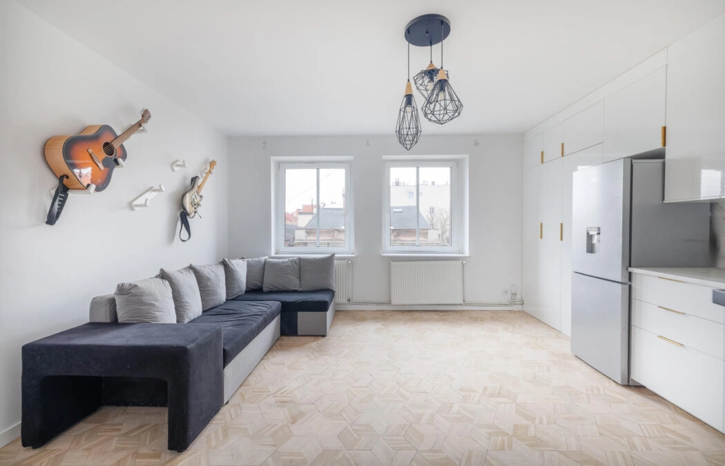 3 pokoje z widokiem na Wisłę po remoncie