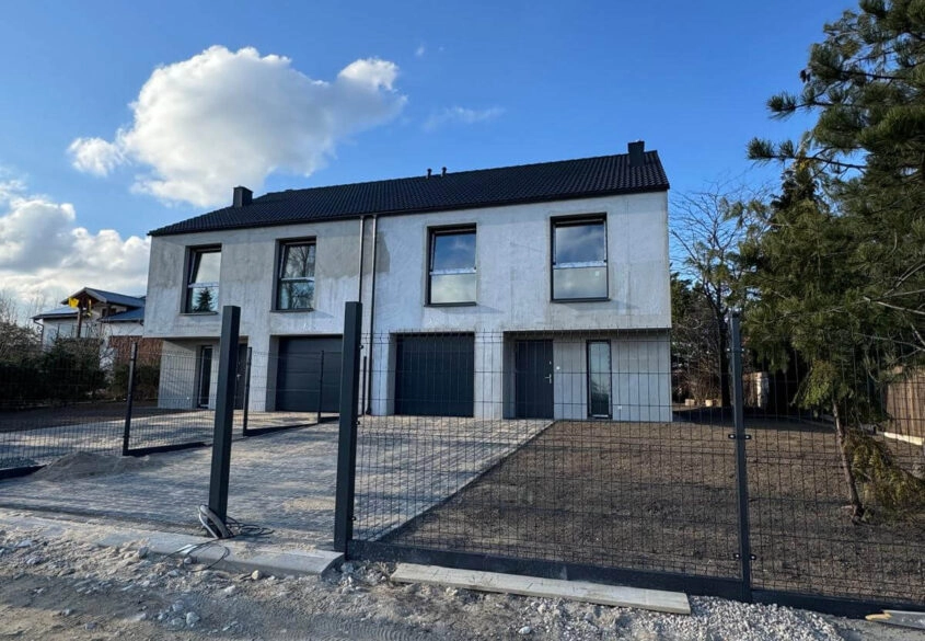 Piękny nowy 5 pokojowy dom 135m2 stan deweloperski