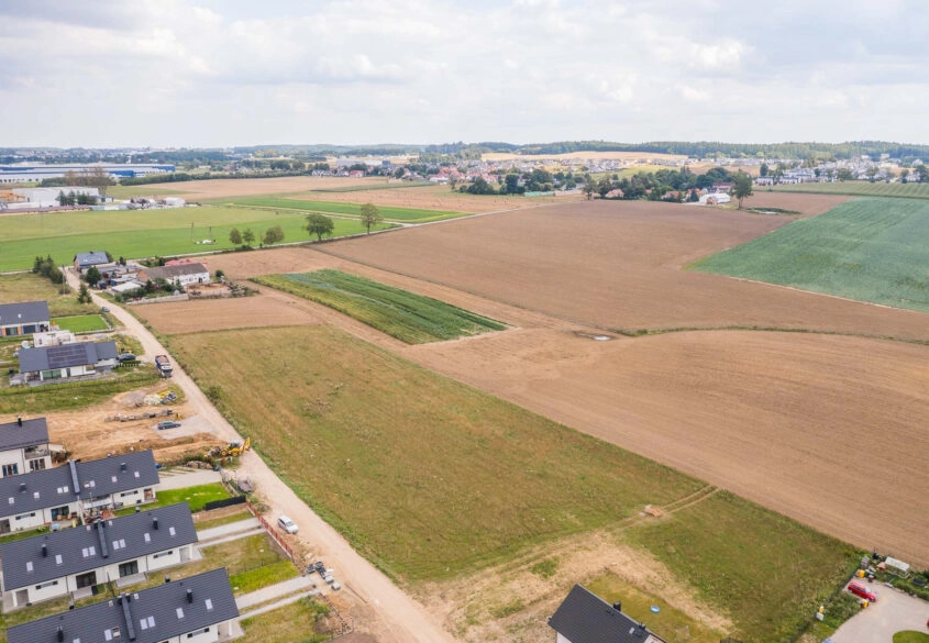 Działki budowlane w Czaplach.