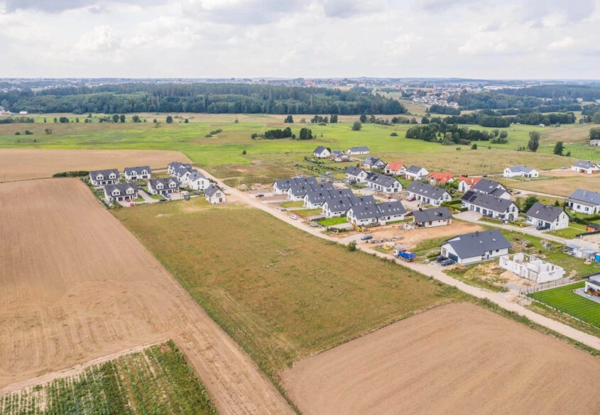 Działki budowlane w Czaplach.