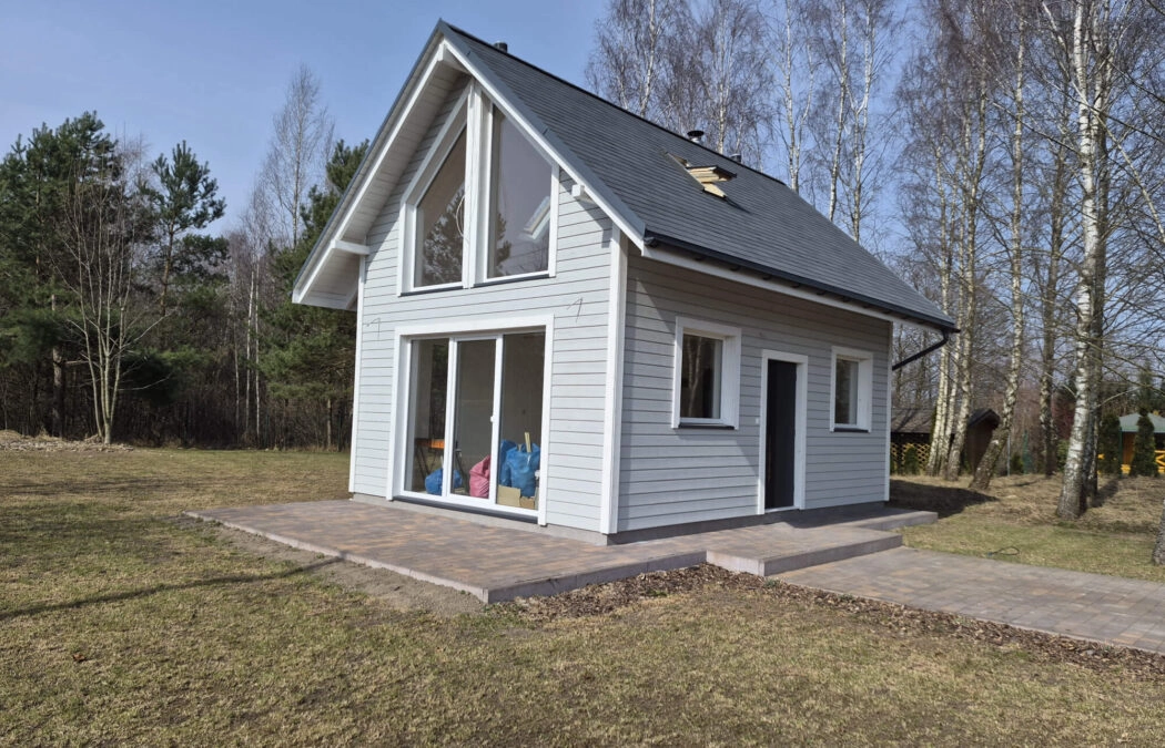 Nowy Dom całoroczny 200m od jeziora Przywidz