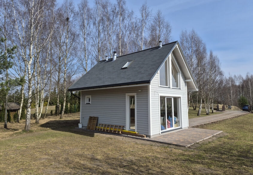 Nowy Dom całoroczny 200m od jeziora Przywidz