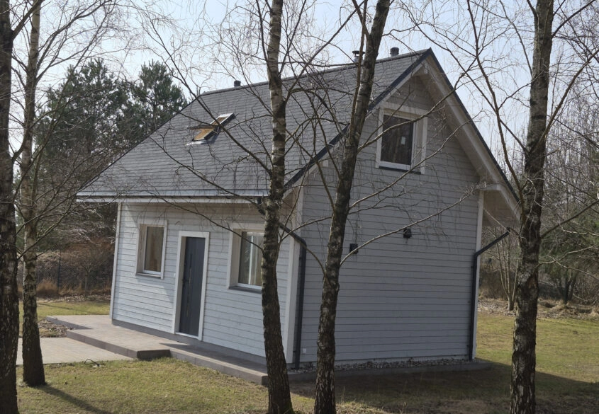 Nowy Dom całoroczny 200m od jeziora Przywidz