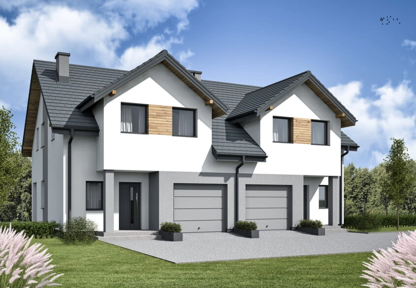 Nowy dom bliźniak ok. 25min do Gdańska