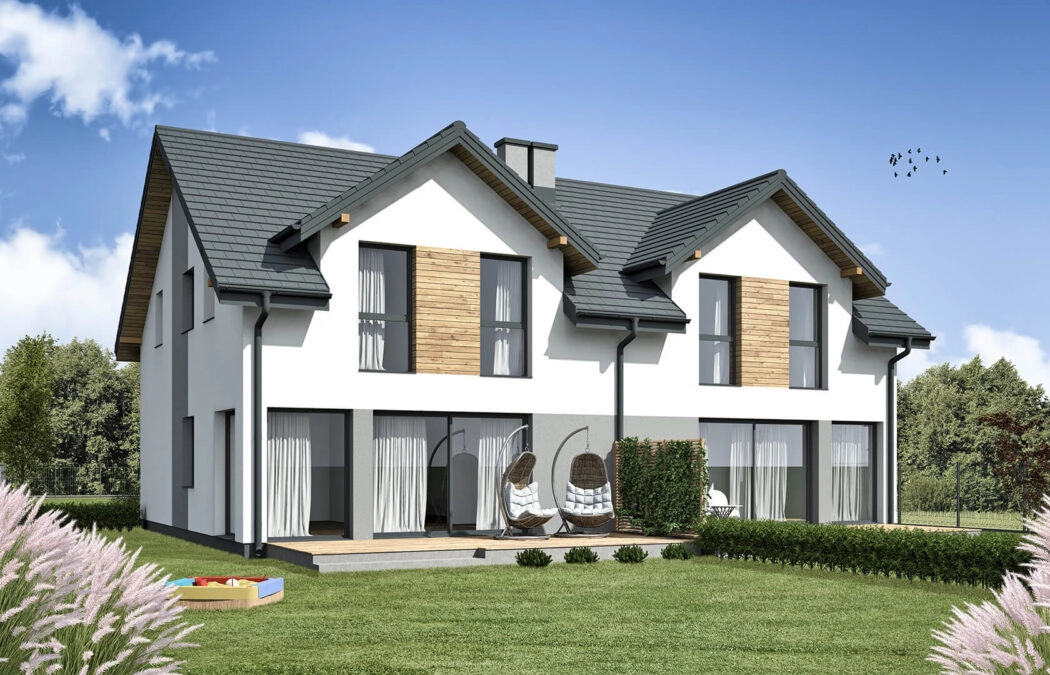 Nowy dom bliźniak ok. 25min do Gdańska