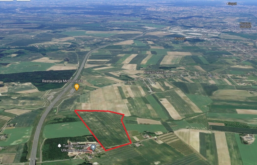 Działki przemysłowo-usługowe -pow. 3000m2 i więcej