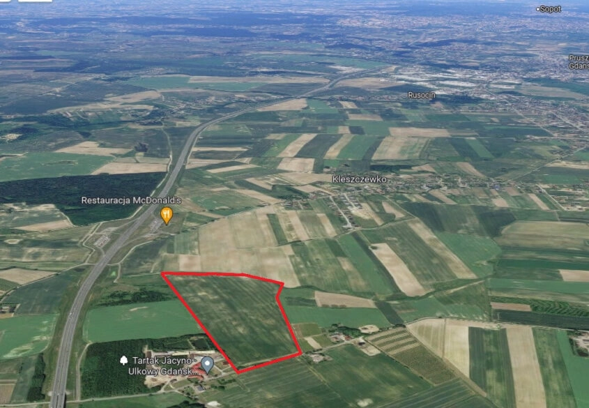 Działki przemysłowo-usługowe -pow. 3000m2 i więcej