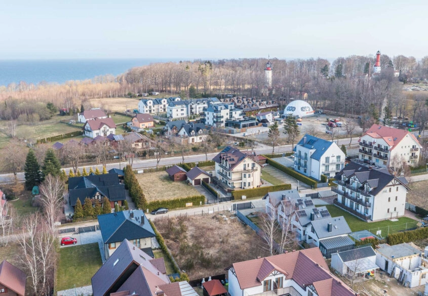 Działka- projekt &pozwolenie na budowę- 700m plaża