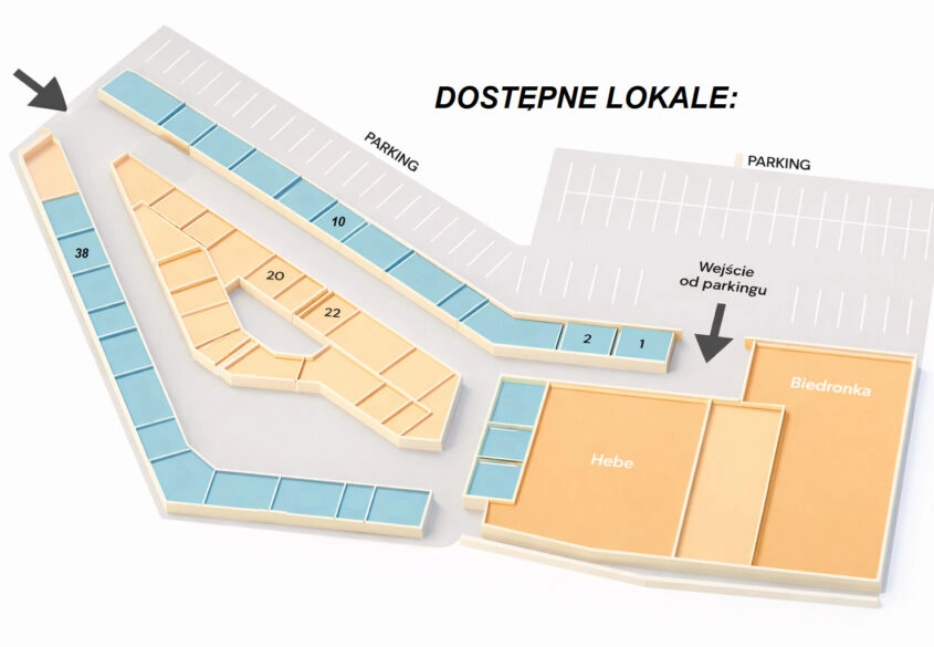Lokale handlowo-usługowe Gildia w sercu Zaspy!