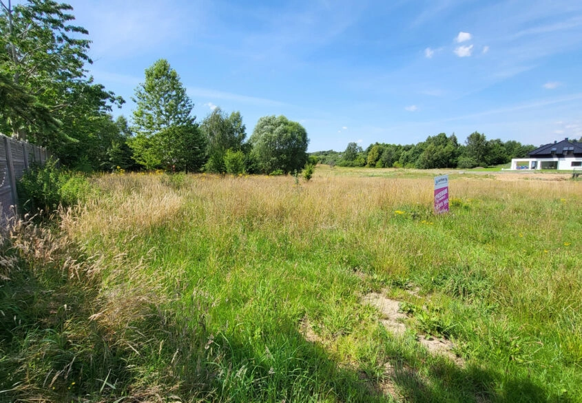 Działka w Dobrzewinie, 1.203 m2, pod budowę domu