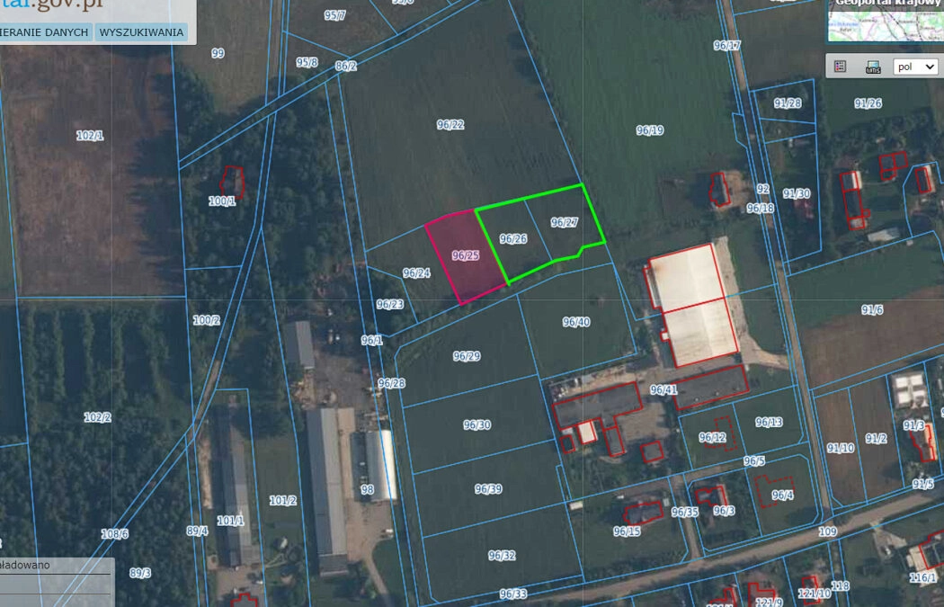 Budowlana | Prostokątna | Płaska | 1430m2