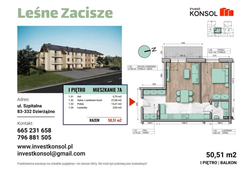 Nowe budownictwo w otoczeniu lasu