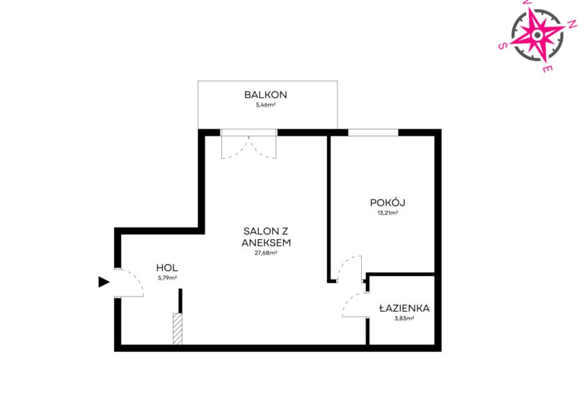 Nowe budownictwo w otoczeniu lasu
