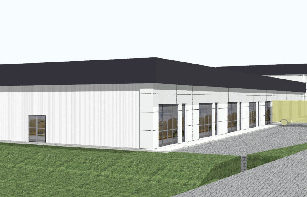 działka handlowo-usługowa z pozwoleniem na budowę