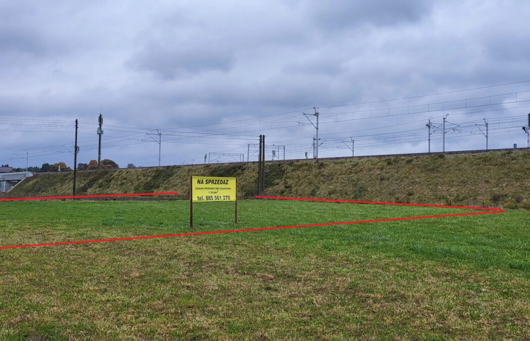 Działka usługowa, inwestycyjna - magazyny