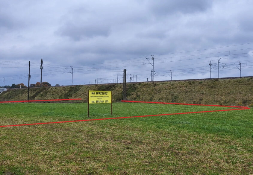 Działka usługowa, inwestycyjna - magazyny