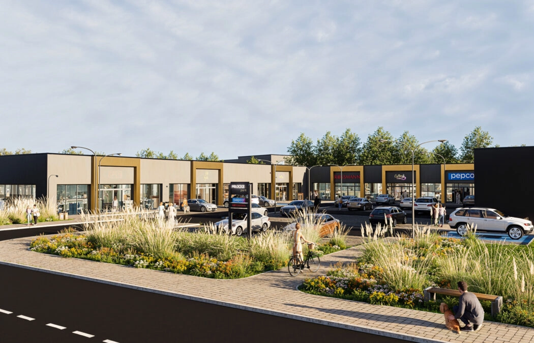 Działka pod małe centrum handlowe