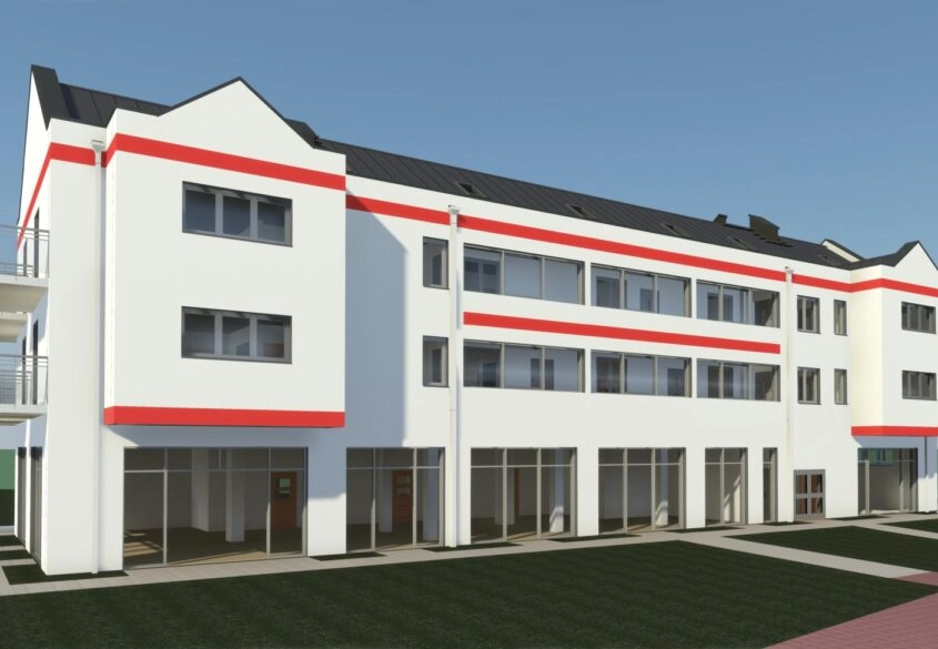 Wielorodzinna | 1199m2 Pum | Projekt