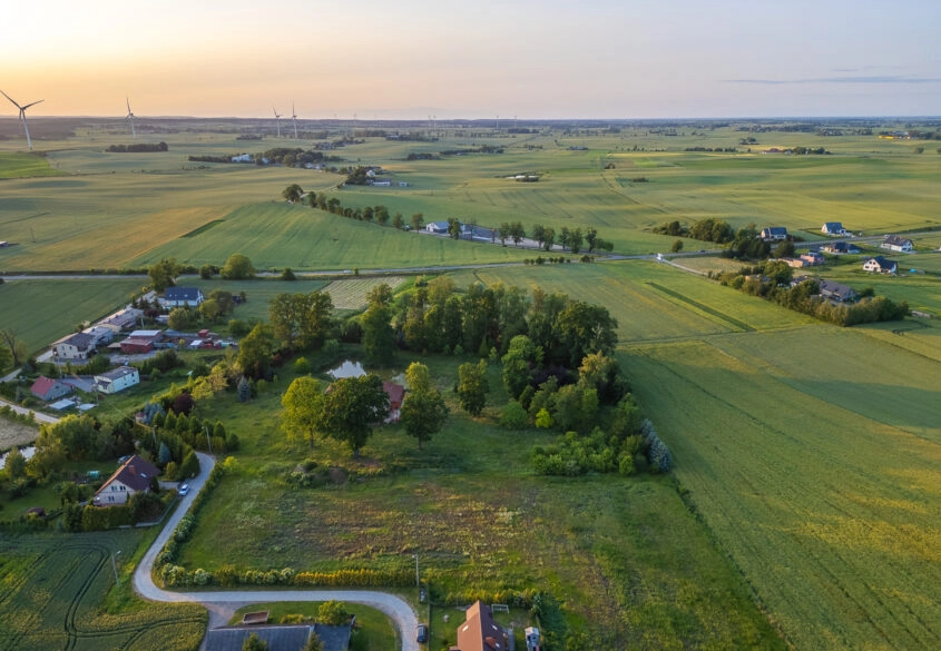 Gotowiec pod budowę 6 budynków jednorodzinnych
