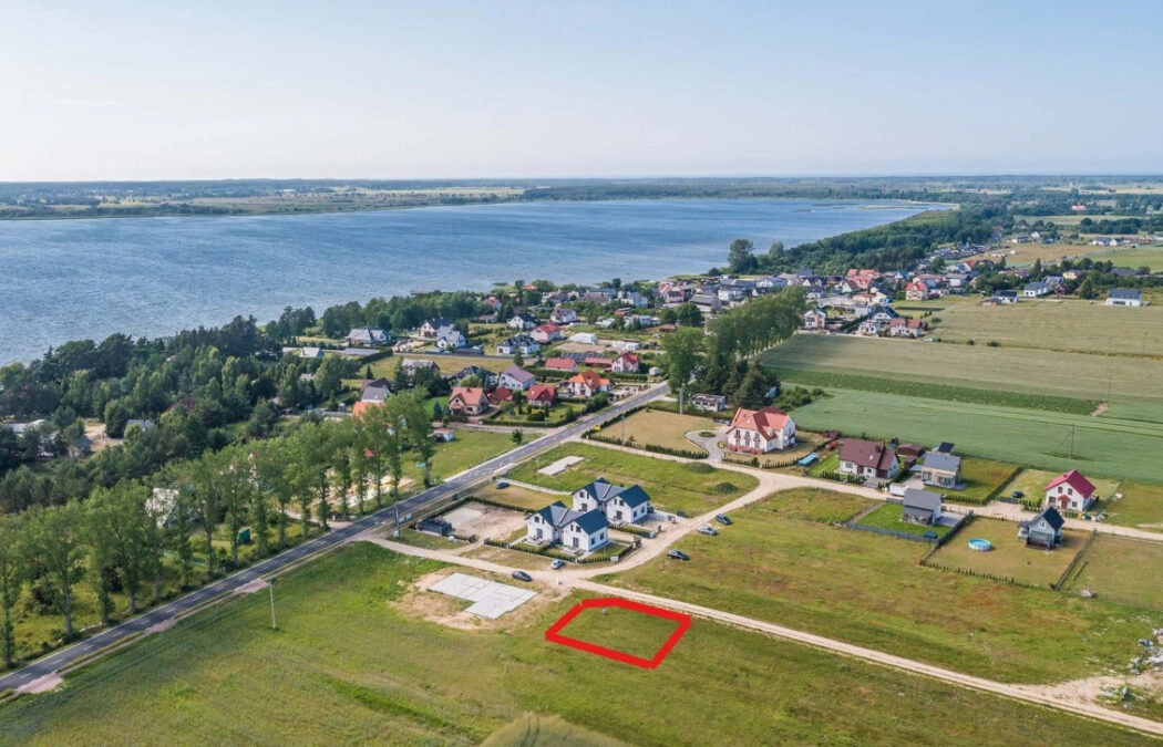 Działka 1012 m2 Lubkowo, nad j. Żarnowieckim