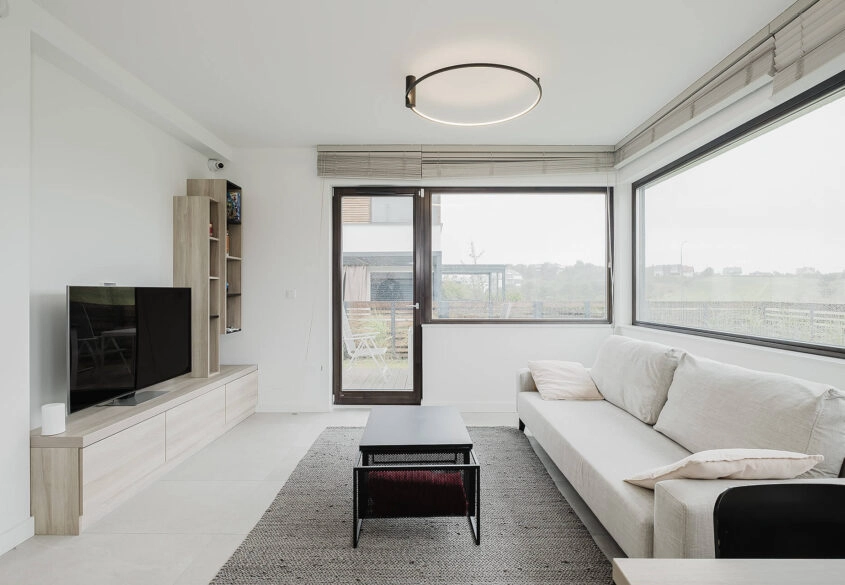 Nowoczesny, dwupoziomowy apartament w Mechelinkach