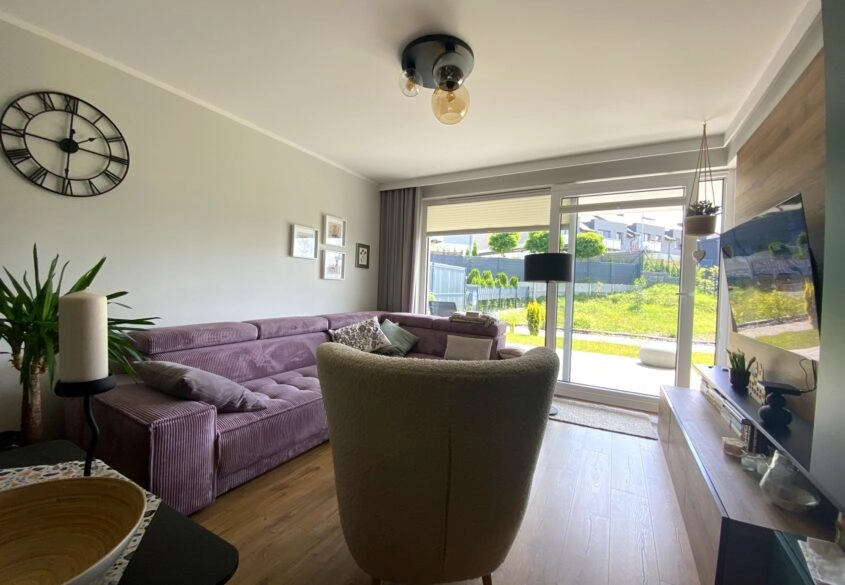 Stylowe 3 pokoje blisko natury z ogrodem Banino