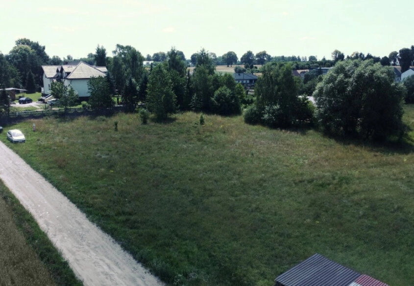 Działka w Dobrzewinie, 1.203 m2, pod budowę domu