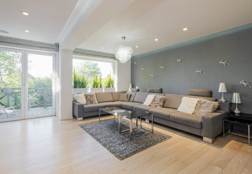 Kiełpino Górne- nowoczesny bliźniak/2 garaże/ogród